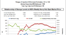 Bears See Modest Gains Following Oversize EIA Natural Gas Storage Data