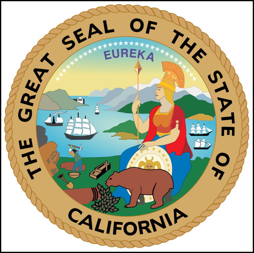 Seal of California CA