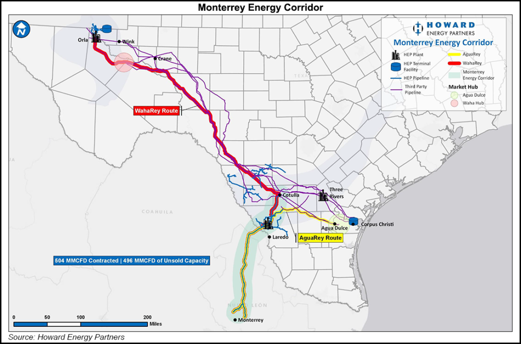  Howard Energy conecta Permian, Eagle Ford con el corredor energético de Monterrey en México