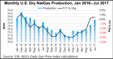 LNG Exports Surge 241%, Dry NatGas Production Up 1% Year/Year, EIA Says