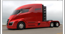 NatGas/Electric Semi Truck to Roll Out as Near-Zero Emission Model