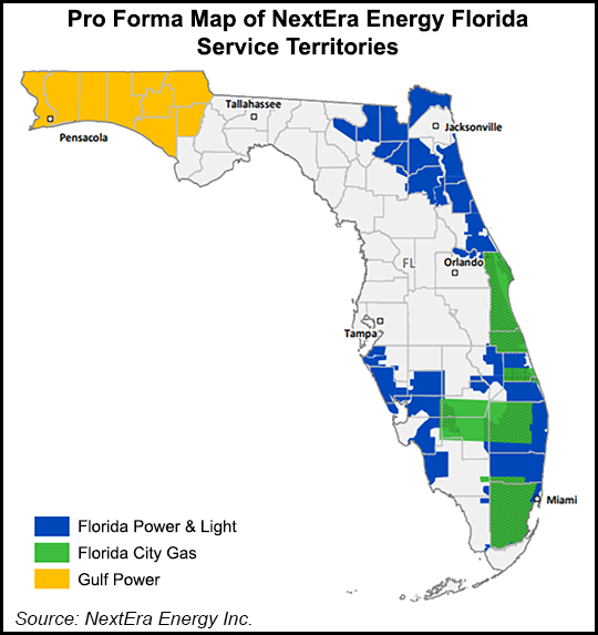 Nextera Expands Florida Natural Gas Generation In 6 5b Deal With Southern Company Natural Gas Intelligence