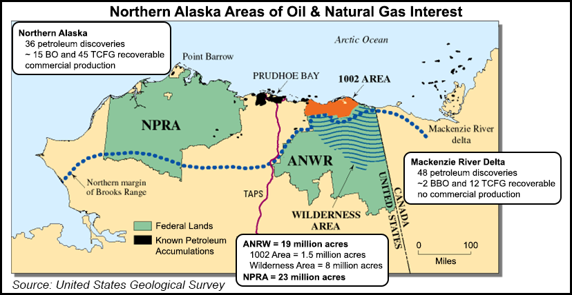 Northern Alaska Areas of Oil and Natural Gas Interest