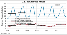 EIA Slashes January Natural Gas Spot Price Forecast to $3.10 on Lack of Withdrawals, Warm Temps