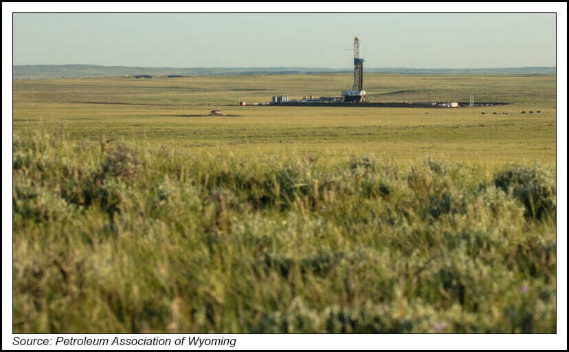 Wyoming drilling rig