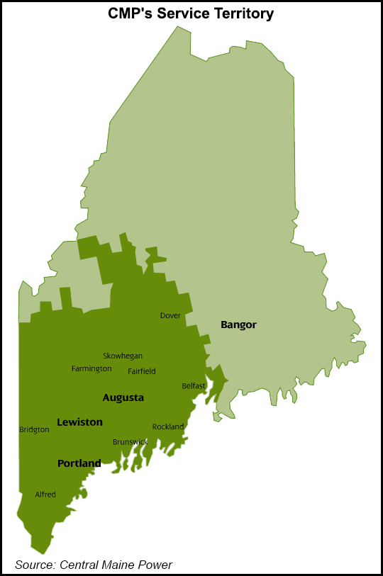Maine CMP territory