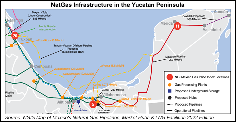 gas infrastructure Mexico