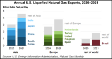 High Efficiency, Increased Demand Send U.S. LNG Exports to 2021 Record