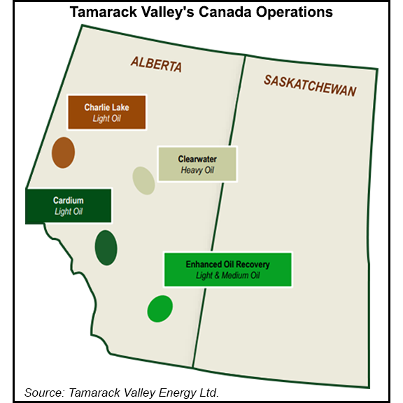 Tamarack Valley operations