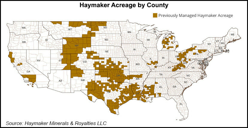 haymaker map
