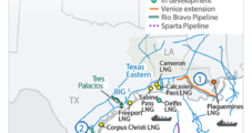 Plaquemines LNG Pipeline Project Cleared to Start Service 